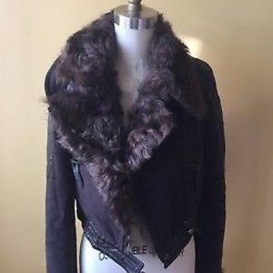 Eryn Brinie Cropped Motorcycle Jacket